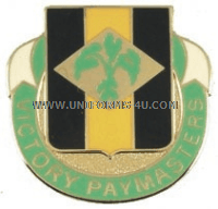 U.S. ARMY 24TH FINANCIAL MANAGEMENT SUPPORT UNIT UNIT CREST (DUI)