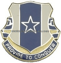 U.S. ARMY 30TH QUARTERMASTER BATTALION UNIT CREST (DUI)
