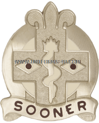 U.S. ARMY 44TH EVACUATION HOSPITAL UNIT CREST (DUI)