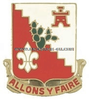 U.S. ARMY 109TH ENGINEER BATTALION UNIT CREST (DUI)