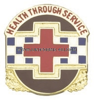 U.S. ARMY MEDICAL DEPARTMENT ACTIVITY, FORT HUNTER-STEWART UNIT CREST (DUI)