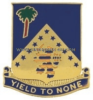 U.S. ARMY 125TH INFANTRY REGIMENT UNIT CREST (DUI)