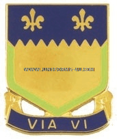 U.S. ARMY 127TH FIELD ARTILLERY REGIMENT UNIT CREST (DUI)