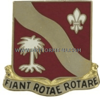 U.S. ARMY 132ND FIELD ARTILLERY REGIMENT UNIT CRES (DUI)T