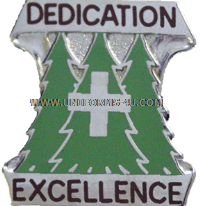U.S. ARMY DENTAL ACTIVITY, FORT BRAGG UNIT CREST (DUI)