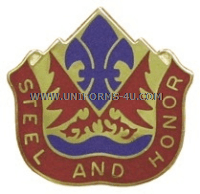 U.S. ARMY 143RD FIELD ARTILLERY GROUP UNIT CREST (DUI)