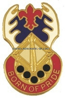 U.S. ARMY 145TH SUPPORT BATTALION UNIT CREST (DUI)