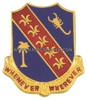 U.S. ARMY 148TH FIELD ARTILLERY REGIMENT UNIT CREST (DUI)