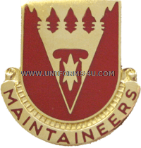 U.S. ARMY 801ST SUPPORT BATTALION UNIT CREST (DUI)