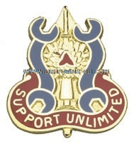 U.S. ARMY 737TH MAINTENANCE BATTALION UNIT CREST (DUI)