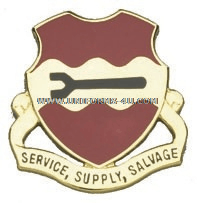 U.S. ARMY 835TH SUPPORT BATTALION UNIT CREST (DUI)