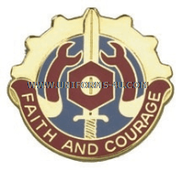 U.S. ARMY 731ST SUPPORT BATTALION UNIT CREST (DUI)