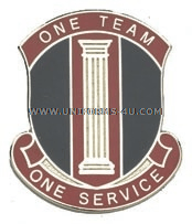 U.S. ARMY 546TH PERSONNEL SERVICES BATTALION UNIT CREST (DUI)