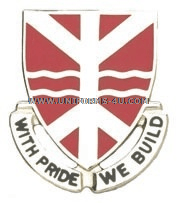 U.S. ARMY 527TH ENGINEER BATTALION UNIT CREST (DUI)