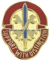 U.S. ARMY 521ST MAINTENANCE BATTALION UNIT CREST (DUI)