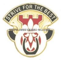 U.S. ARMY 512TH ENGINEER BATTALION UNIT CREST (DUI)