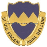 U.S. ARMY 414TH REGIMENT UNIT CREST (DUI)