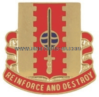 U.S. ARMY 386TH ENGINEER BATTALION UNIT CREST (DUI)