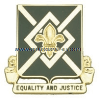 U.S. ARMY 384TH MILITARY POLICE BATTALION UNIT CREST (DUI)