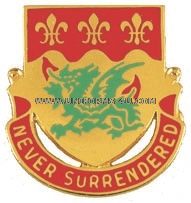 U.S. ARMY 263RD ARMOR REGIMENT UNIT CREST (DUI)
