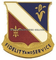 U.S. ARMY 350TH REGIMENT UNIT CREST (DUI)
