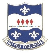 U.S. ARMY 312TH REGIMENT UNIT CREST (DUI)