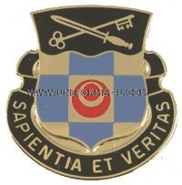 U.S. ARMY 314TH MILITARY INTELLIGENCE BATTALION UNIT CREST (DUI)