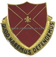 U.S. ARMY 13TH AIR DEFENSE ARTILLERY GROUP UNIT CREST (DUI)
