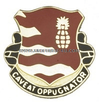 U.S. ARMY 174TH AIR DEFENSE ARTILLERY REGIMENT UNIT CREST (DUI)