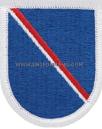 us army airborne test force flash and oval