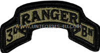 US Army 3-75th infantry scroll patch